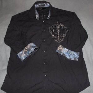 Lamasini Premium Collection Mens 3/4 sleeve shirt